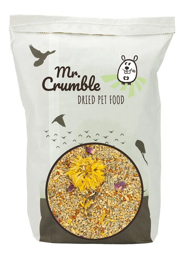 Mr. Crumble Welli-Topfit Wellensittichfutter 1kg Kräuter