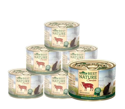 Dehner Best Nature Senior Nassfutter Lamm 6x200 g