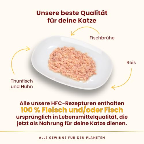 Almo Nature HFC Natural Nassfutter 24x150g Thunfisch Huhn