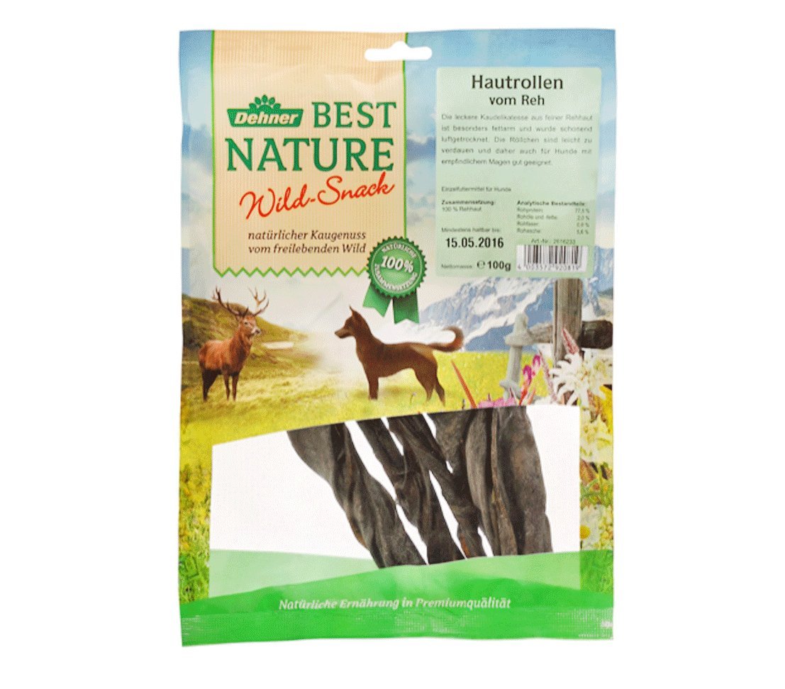 Dehner Best Nature Rindereuter Snack 200g proteinreich
