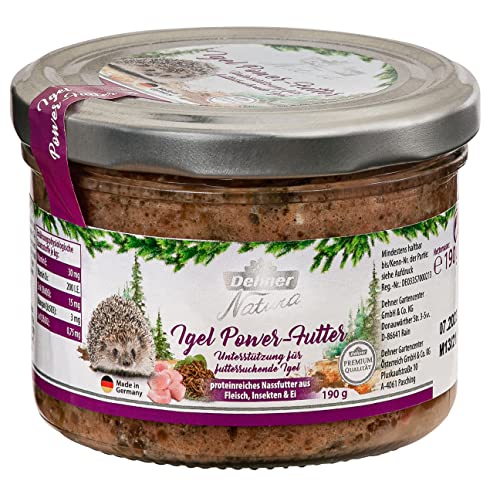 Dehner Natura Premium Igelfutter Nassfutter 6x190 g proteinreich