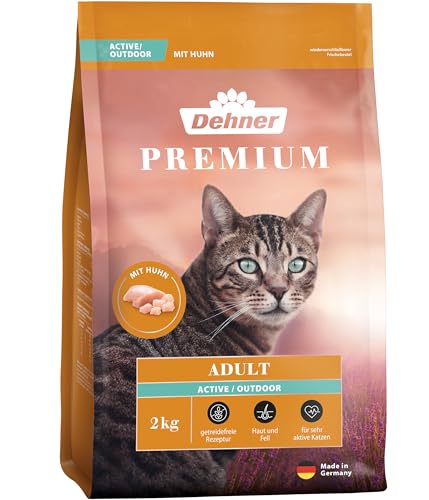 Dehner Premium Active Outdoor Trockenfutter Huhn 2 kg getreidefrei