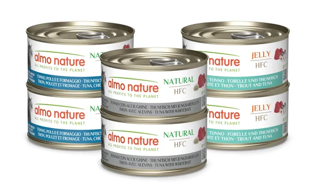 Almo Nature HFC Thunfisch Nassfutter 6x70g Multipack