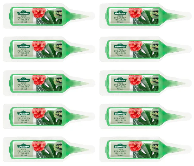 Dehner Zierpflanzen Vitalkur Flüssigdünger 10x30ml