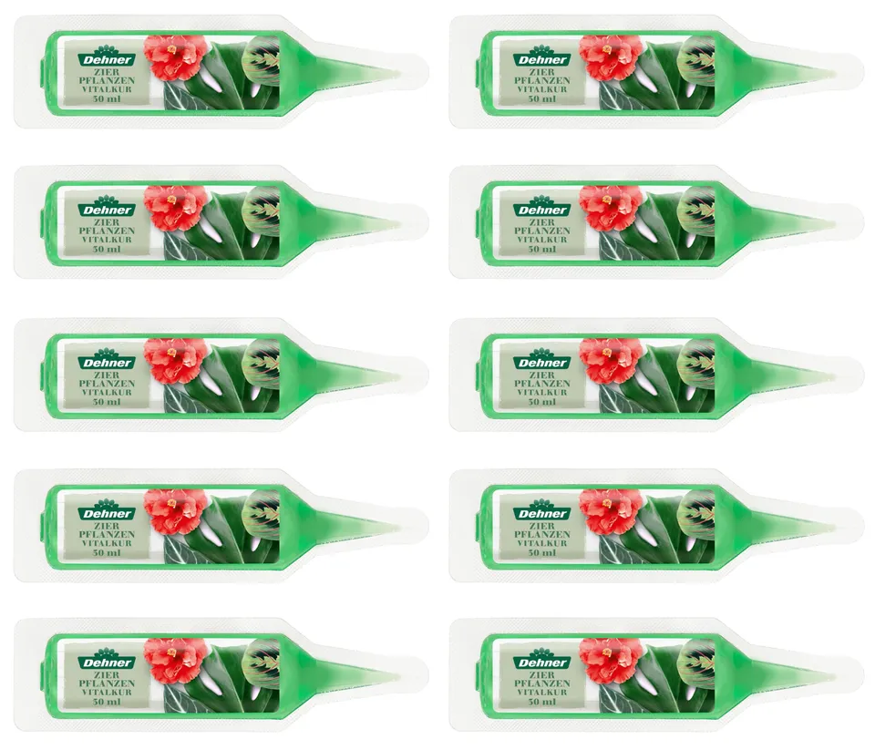 Dehner Zierpflanzen Vitalkur Flüssigdünger 10x30ml