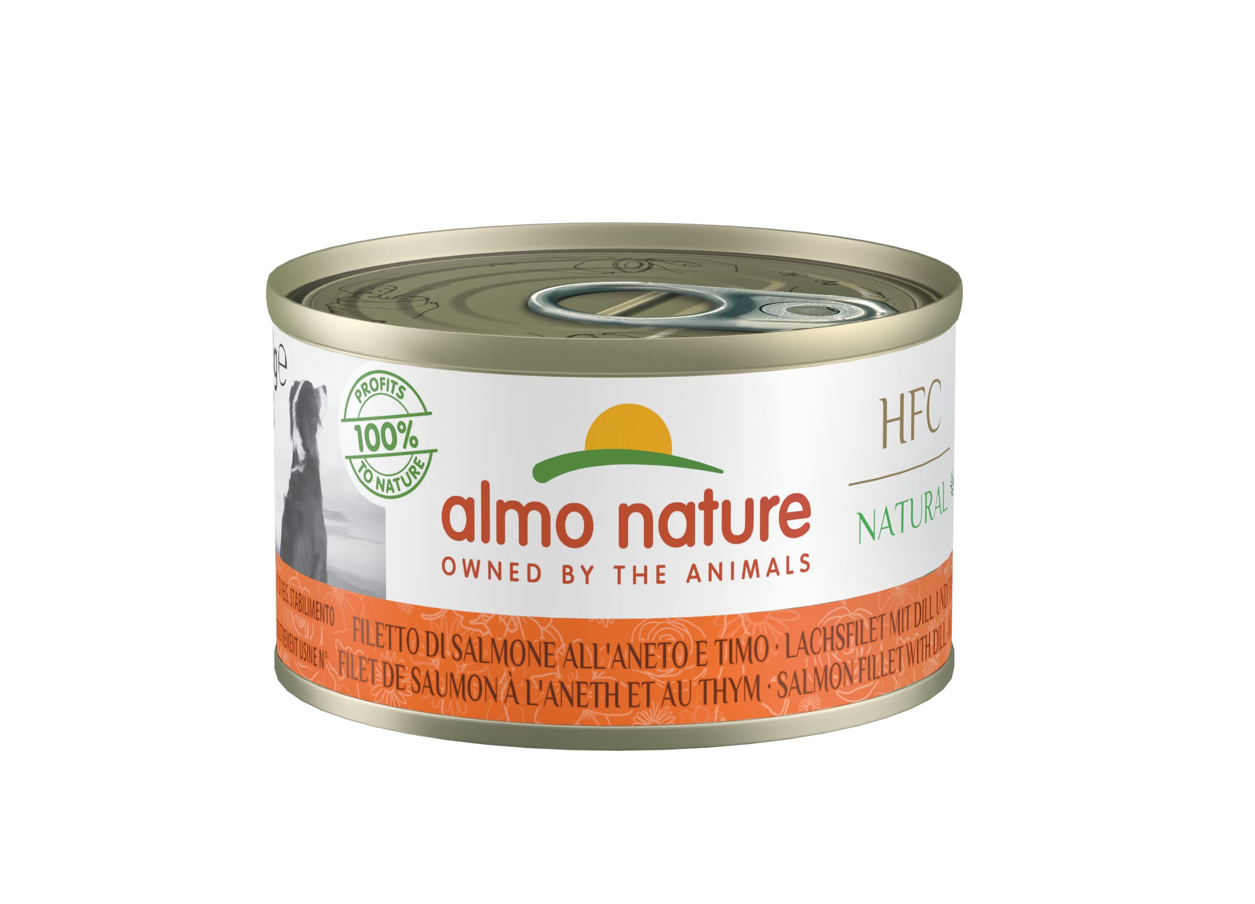 Almo Nature HFC Natural Nassfutter Rind für Hunde