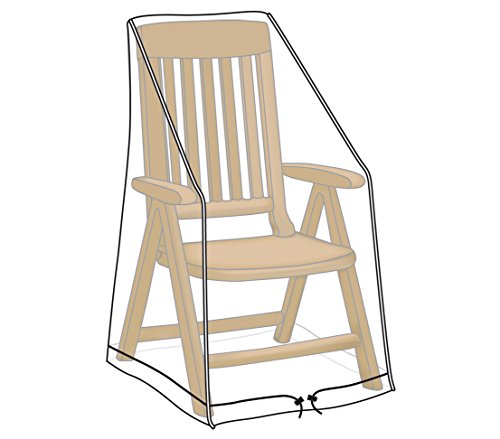 Dehner Gute Wahl Schutzhülle Klappstühle transparent 150x66x66 cm PE