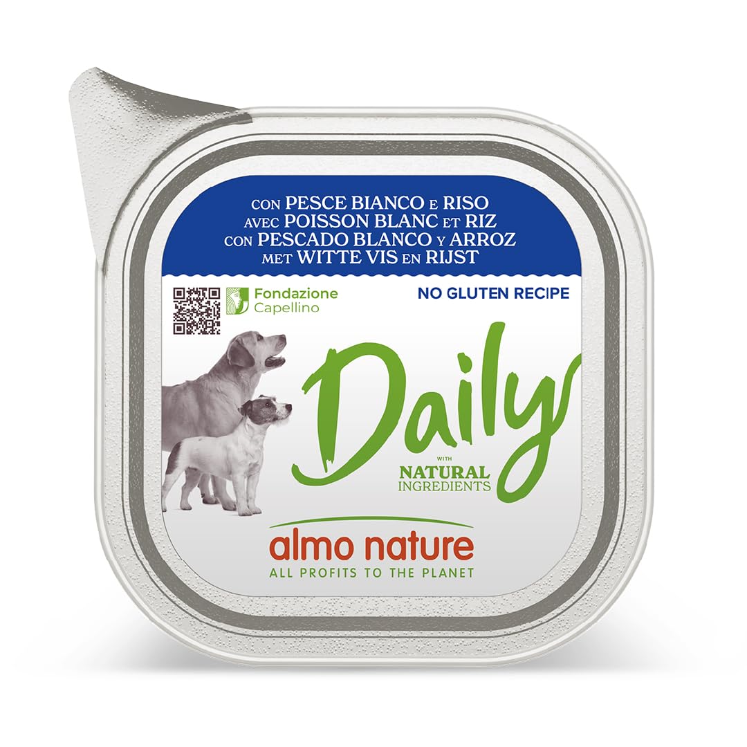 Almo Nature Daily Kalb Karotte Nassfutter Hund 9x300g