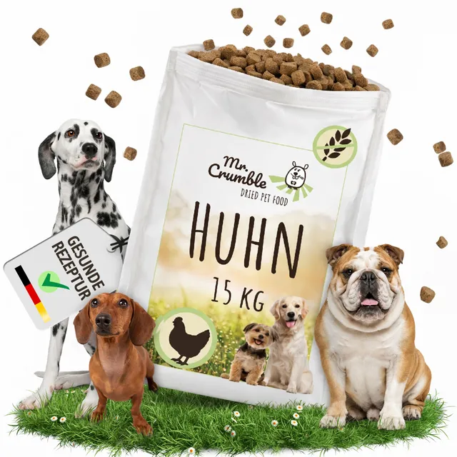 Mr. Crumble Huhn Adult Trockenfutter 15kg getreidefrei