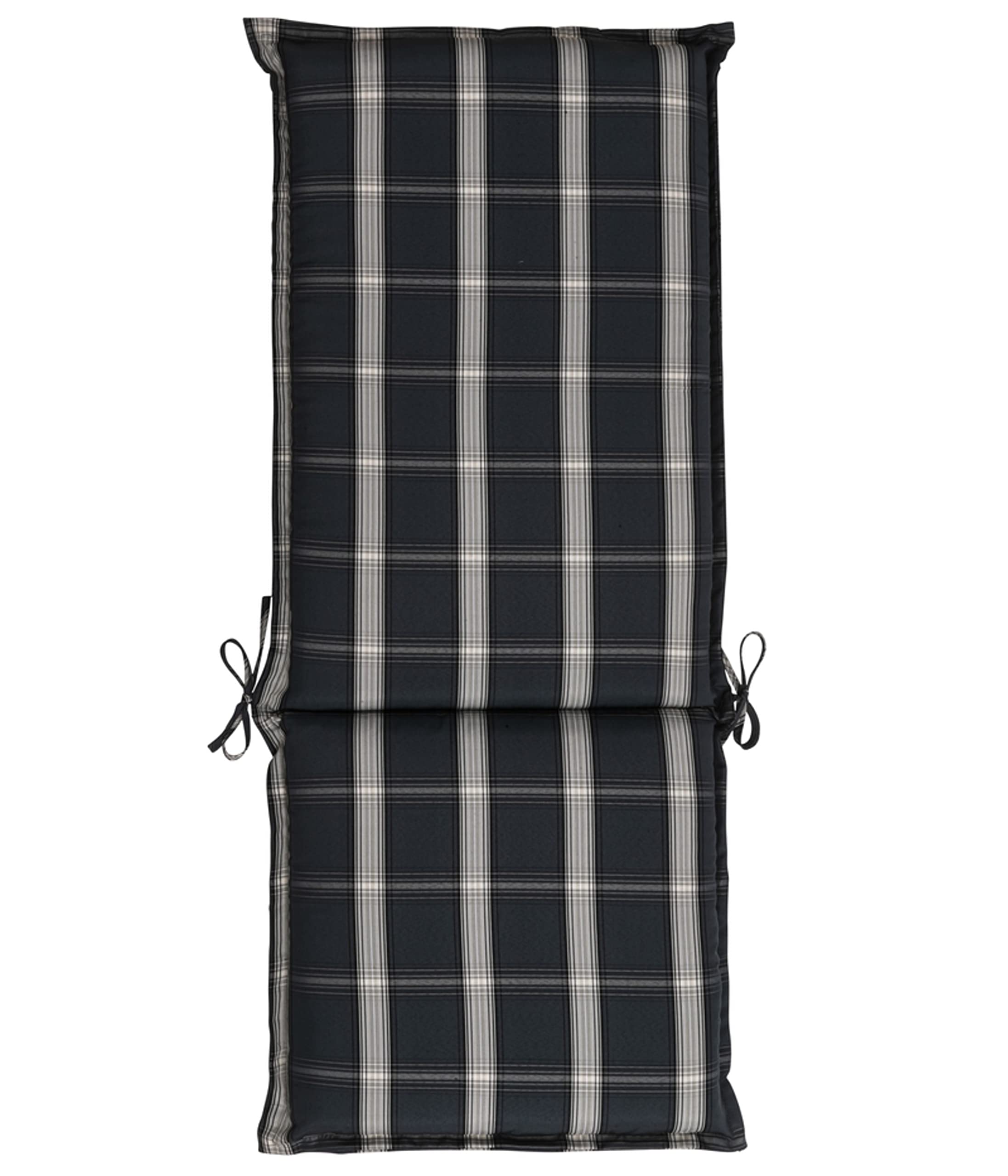 Dehner Lancy Hochlehner Auflage dunkelgrau 120 cm