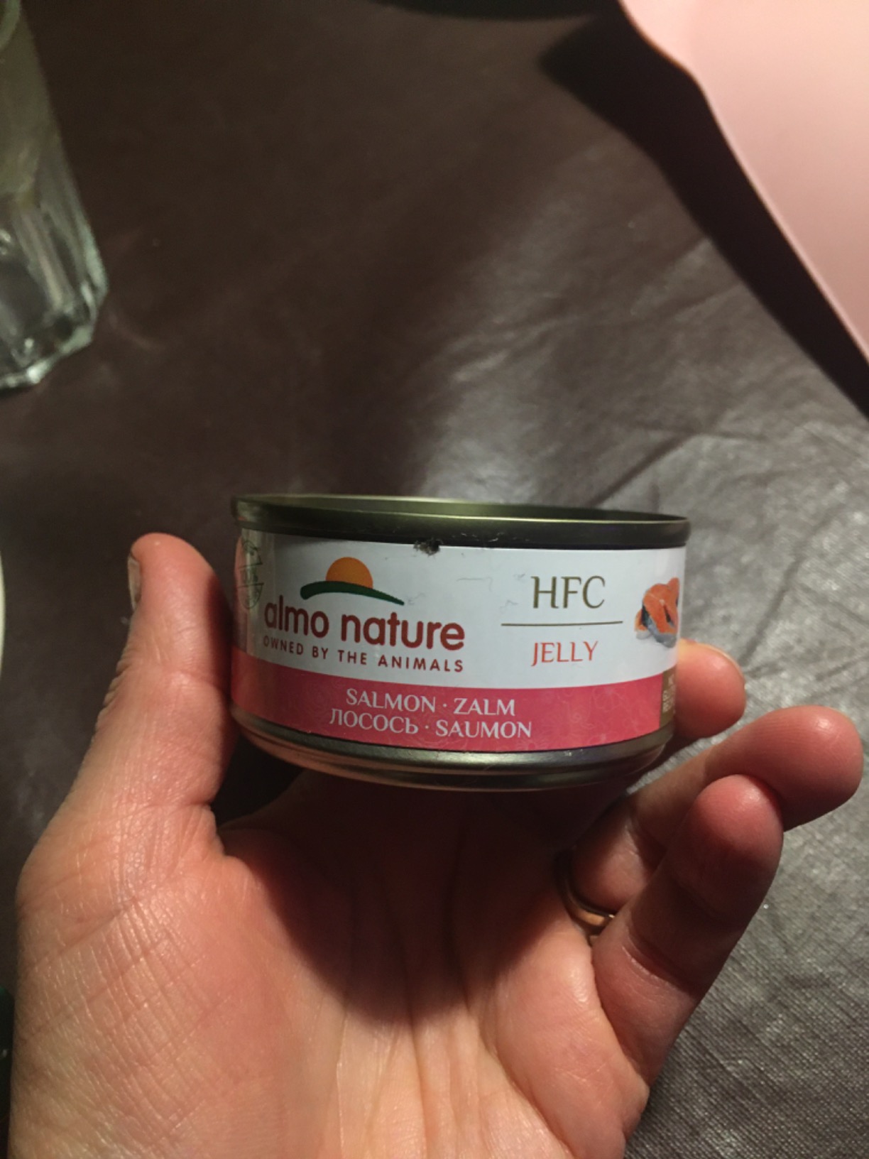Almo Nature HFC Jelly Nassfutter Lachs 24x70g glutenfrei