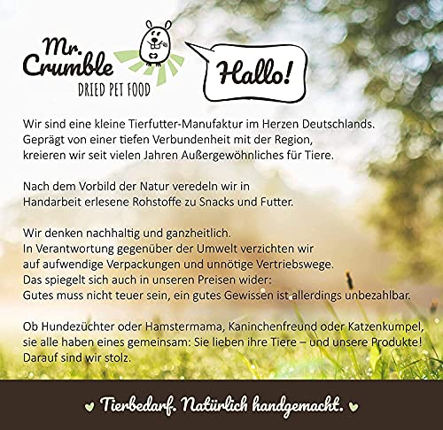 Mr. Crumble Kräuterwiese Kräuter-Mischung Nagerfutter 1 kg 12 Kräuter