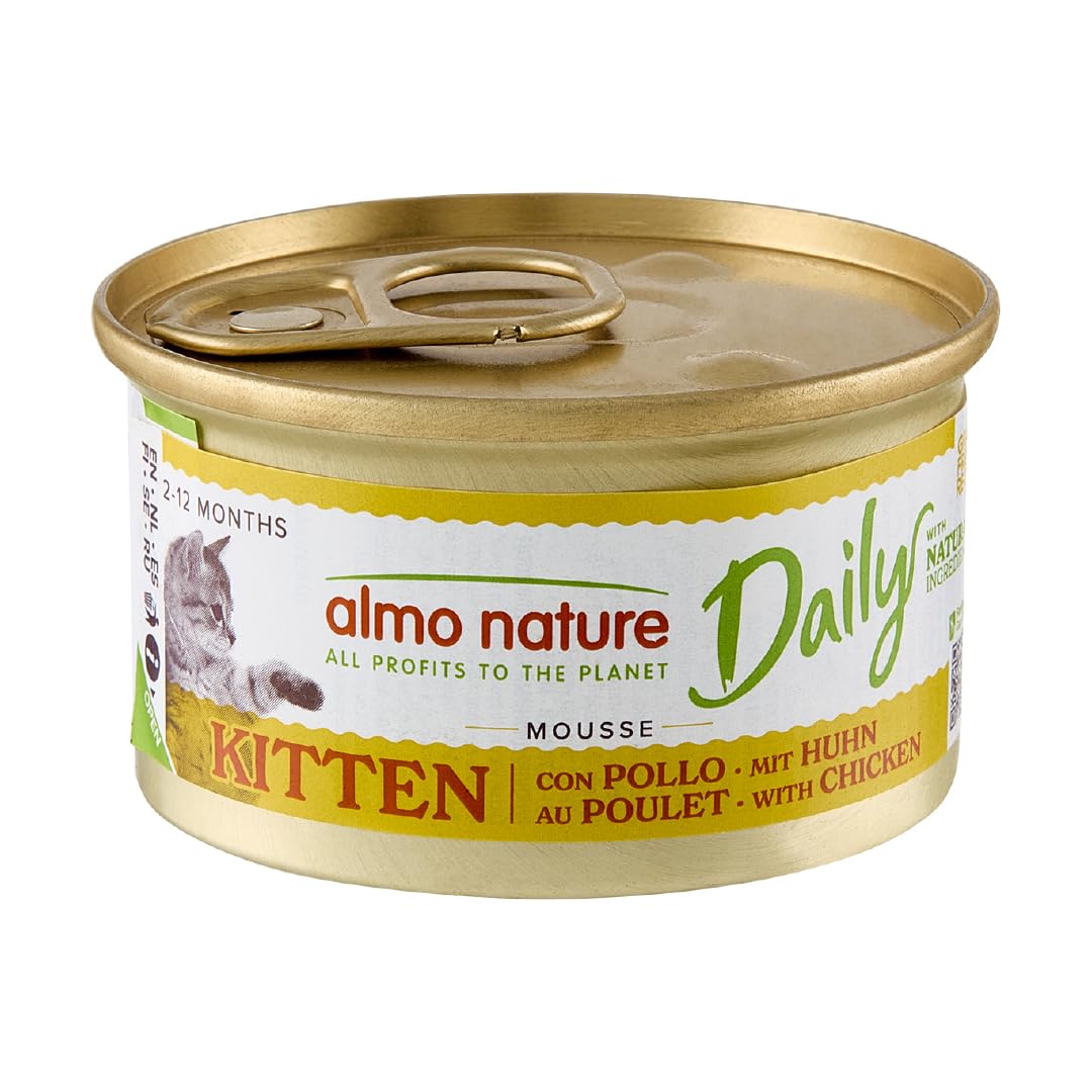 Almo Nature Daily Nassfutter Mousse Forelle 24x85g getreidefrei