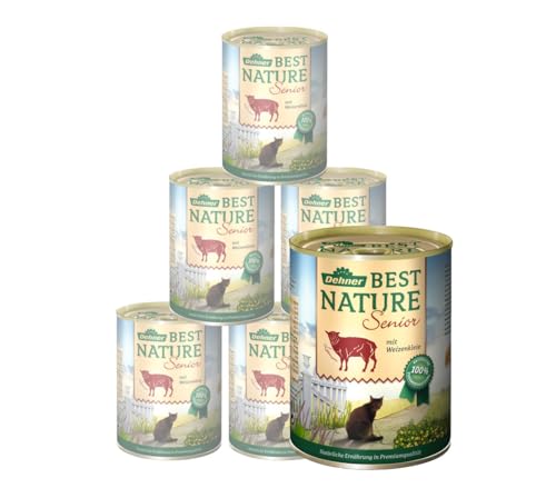 Dehner Best Nature Senior Nassfutter Lamm 6x400g naturbelassen