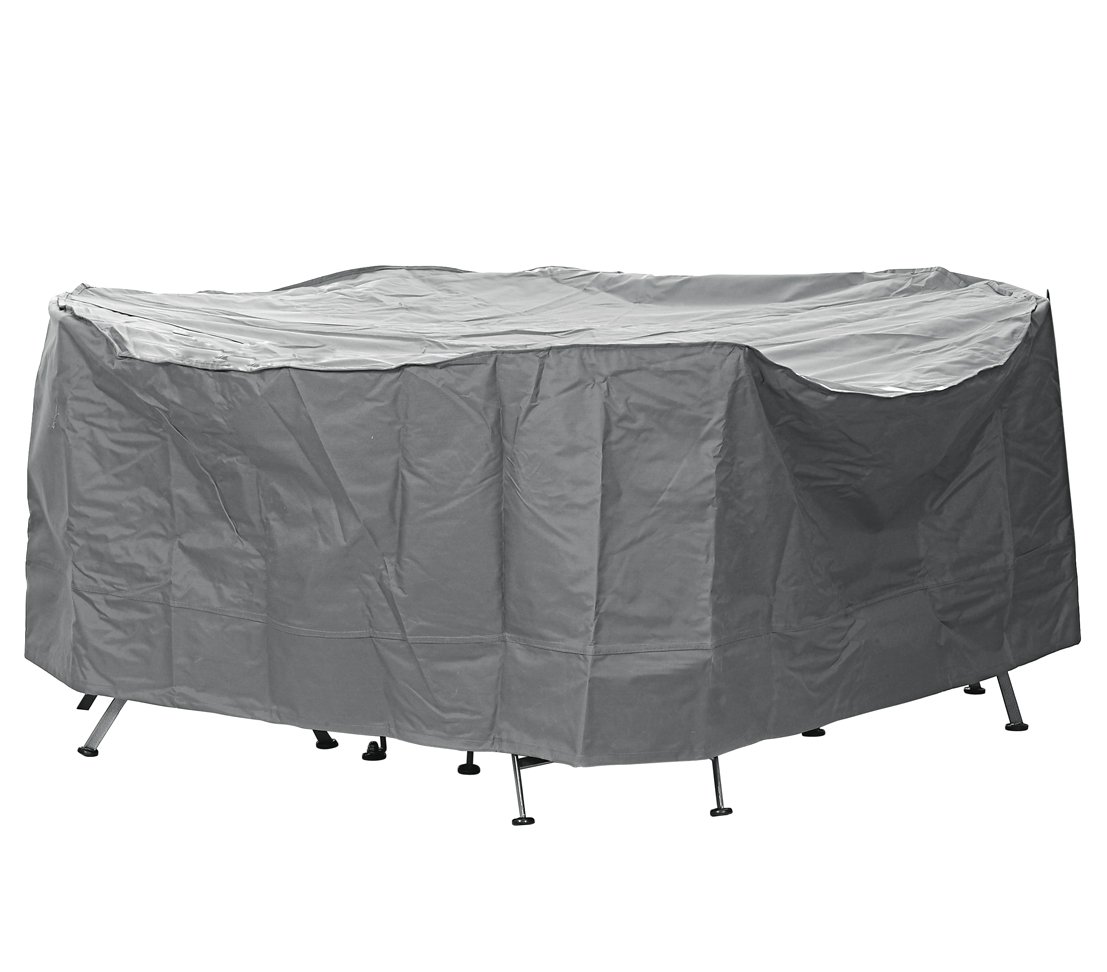 Dehner Deluxe Schutzhülle Sitzgruppe Ø 200 cm anthrazit
