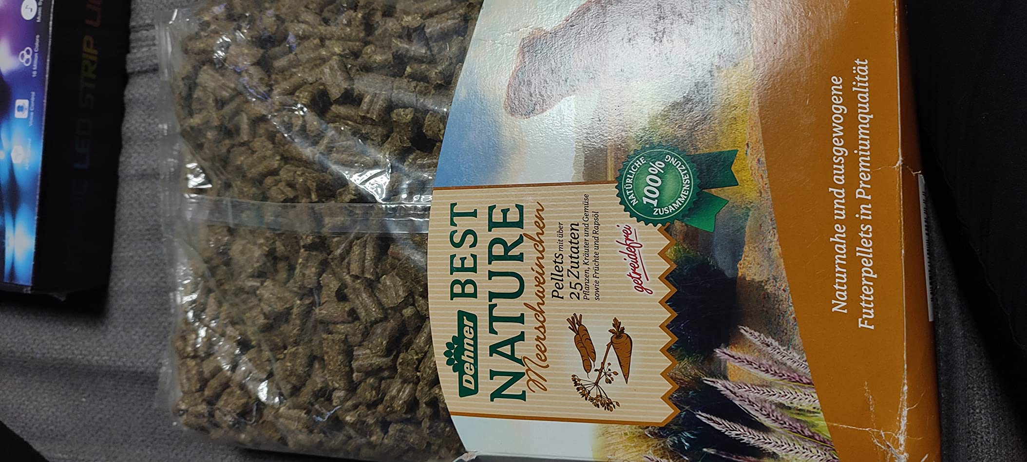 Dehner Best Nature Meerschweinchenfutter Pellets 3 kg getreidefrei