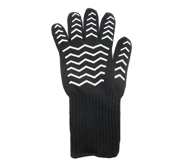 Dehner Grillhandschuh Größe L schwarz Silikon