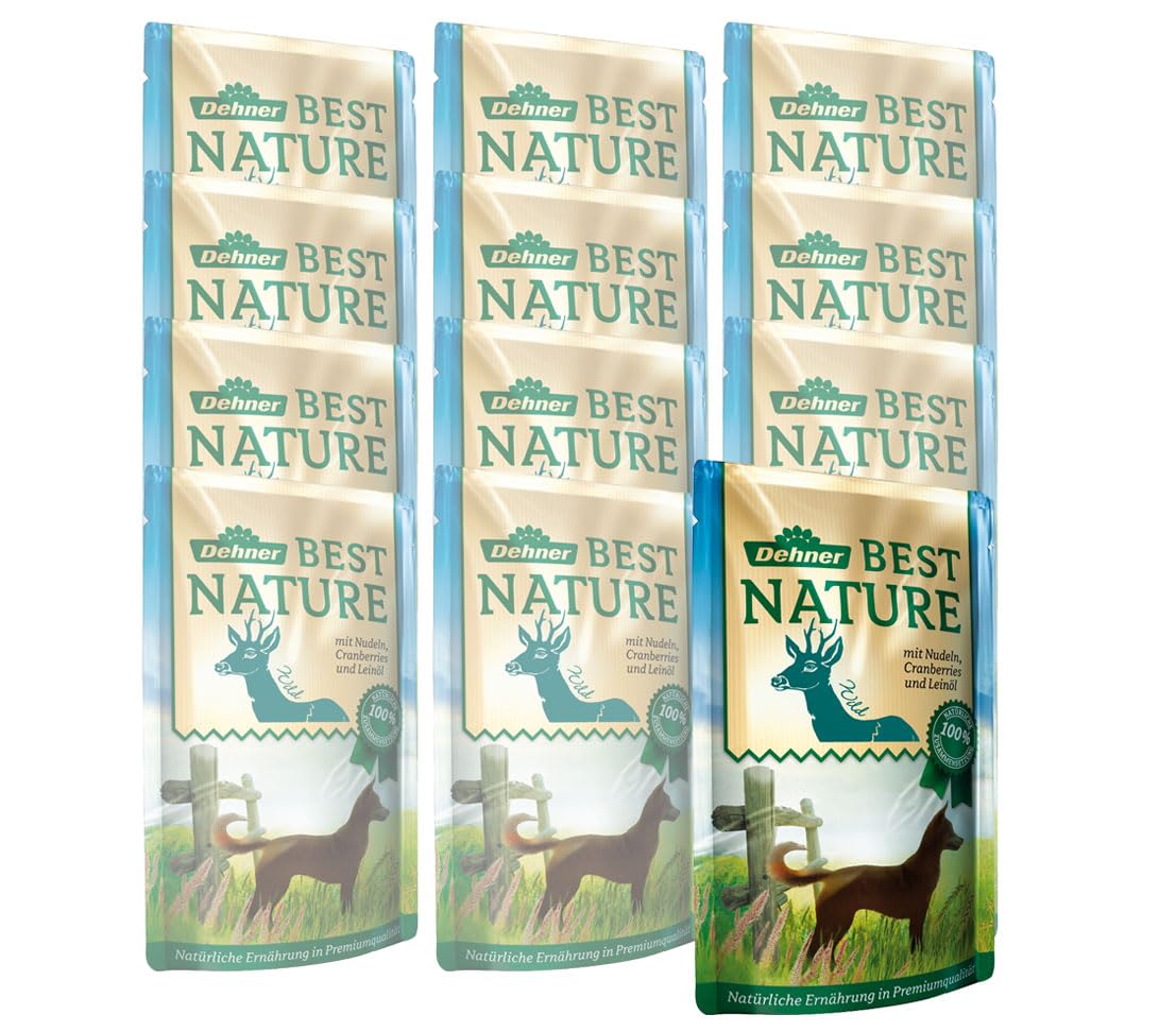 Dehner Best Nature Geflügel Reis Hundefutter nass 12x150 g