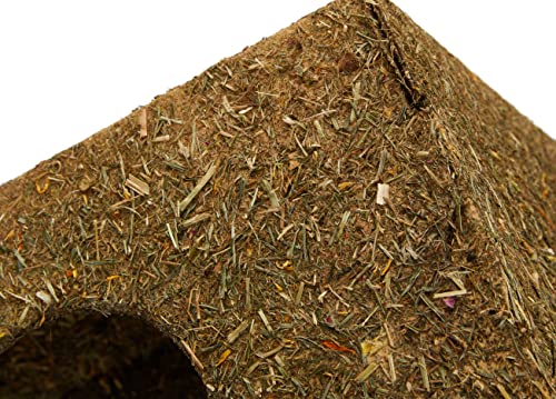 Dehner Premium Lovely Blüten-Heuhaus 300g Nager Snack