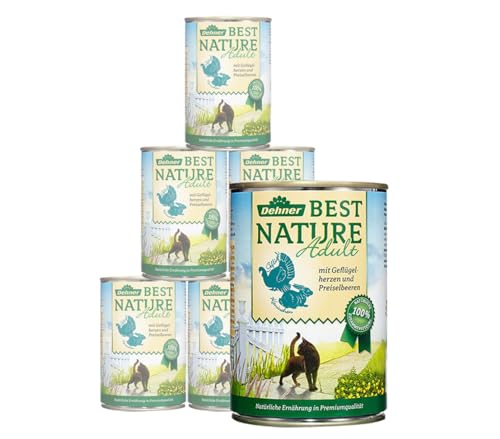 Dehner Best Nature Nassfutter Geflügel 6x400g Adult