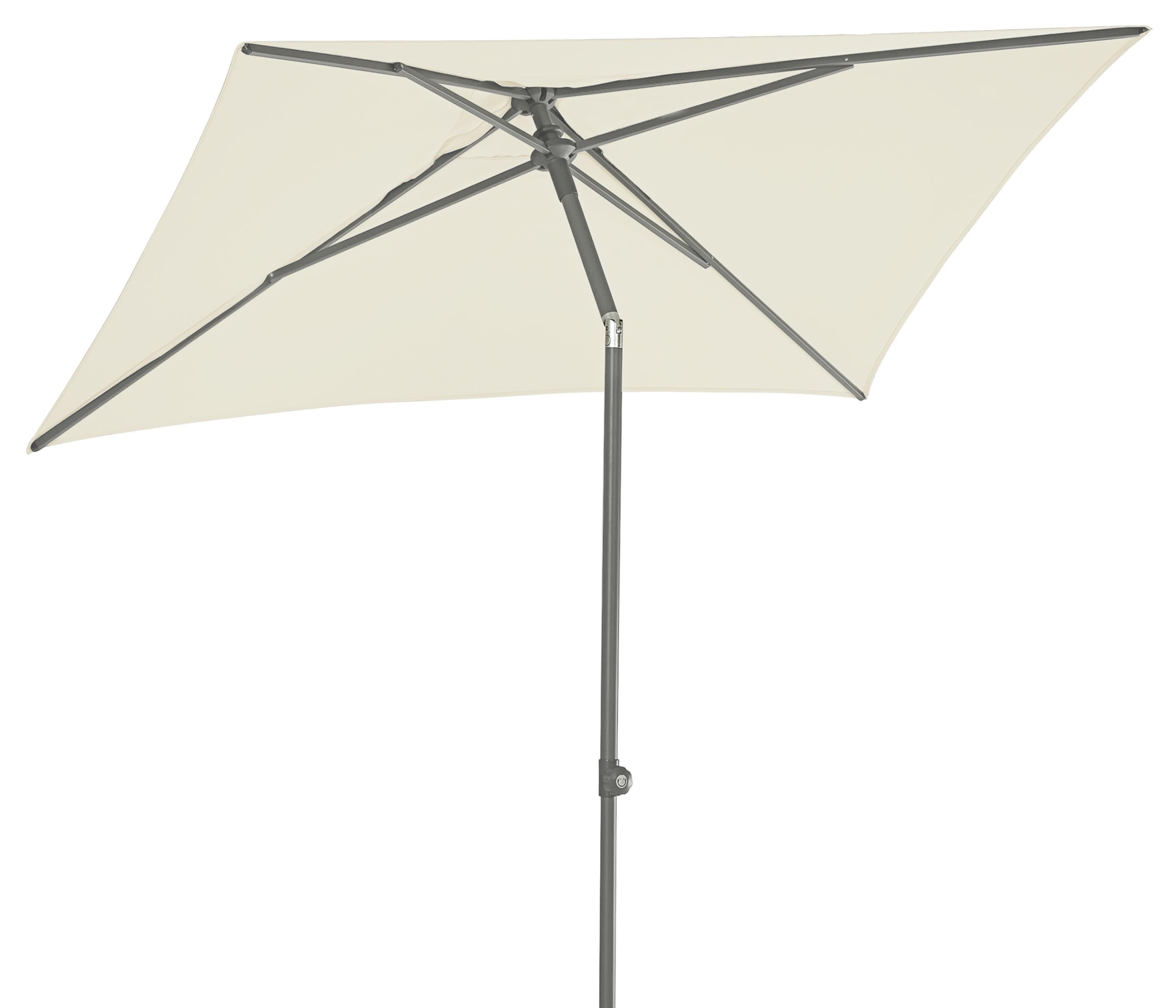 Dehner Premium Lovely Andros Sonnenschirm beige 210x150 cm UV80+