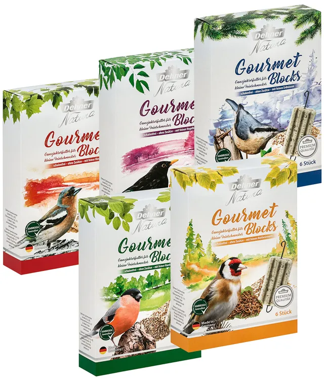 Dehner Natura Gourmet Blocks Wildvogelfutter 2,85 kg