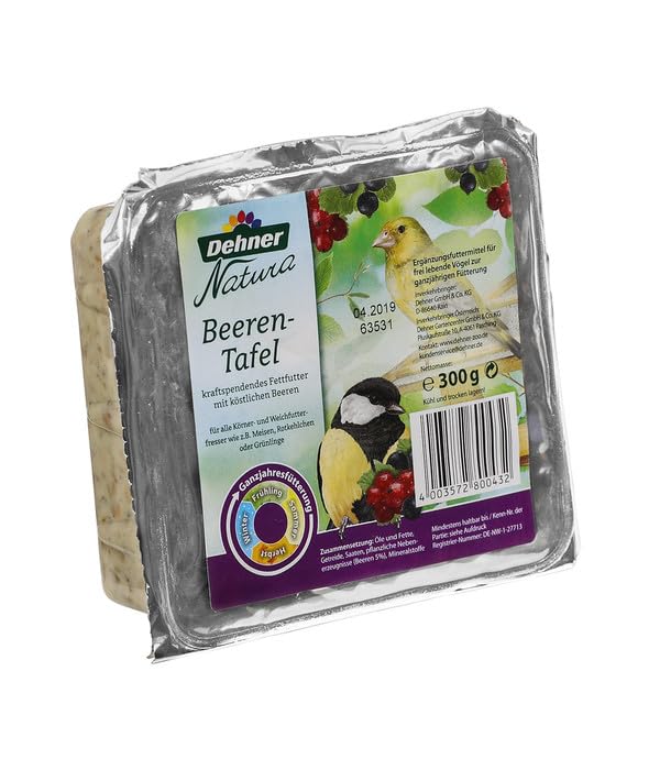 Dehner Natura Premium Futtertafeln Mix 6x300g mit Spender