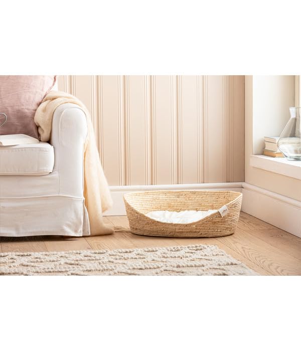 Dehner Lovely Tiefer Schlaf Katzenbett L beige 58x48cm