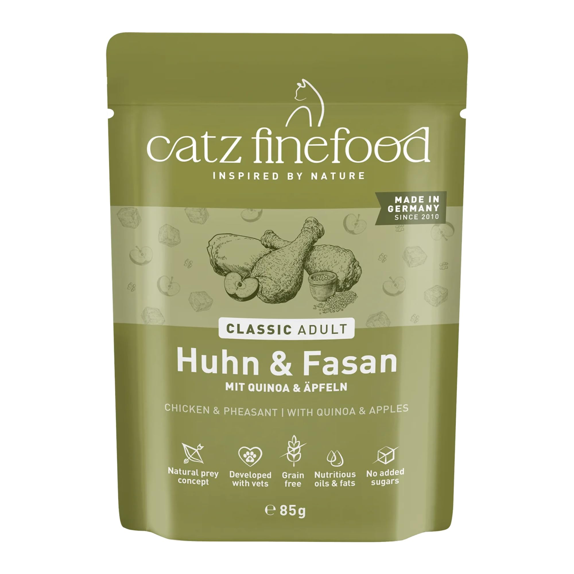 Catz Finefood N°15 Huhn Fasan Nassfutter 6x400g getreidefrei