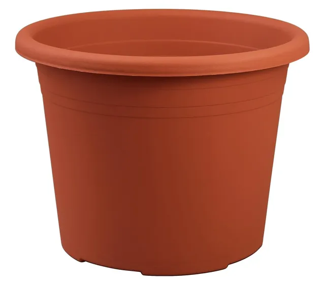 Dehner Cylindro Blumentopf terrakotta Ø 50 cm frostbeständig