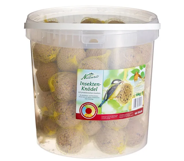 Dehner Natura Meisenknödel Netz Insekten 60x100g proteinreich