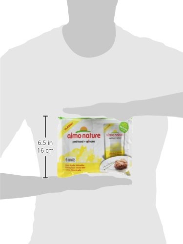 Almo Nature HFC Nassfutter Hühnerfilet 6x55g Multipack