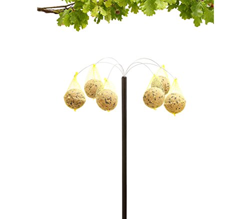 Dehner Natura Meisenknödelpalme Futterständer 139 cm für 6 Knödel