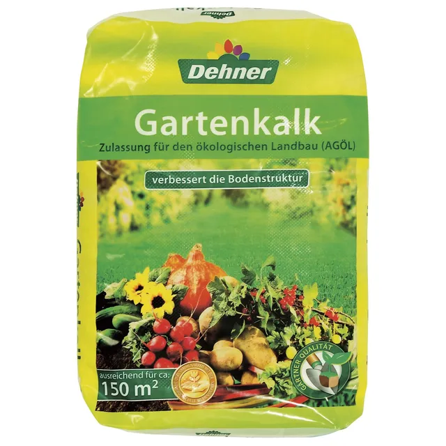 Dehner Gartenkalk 20kg für 150qm kohlensauer