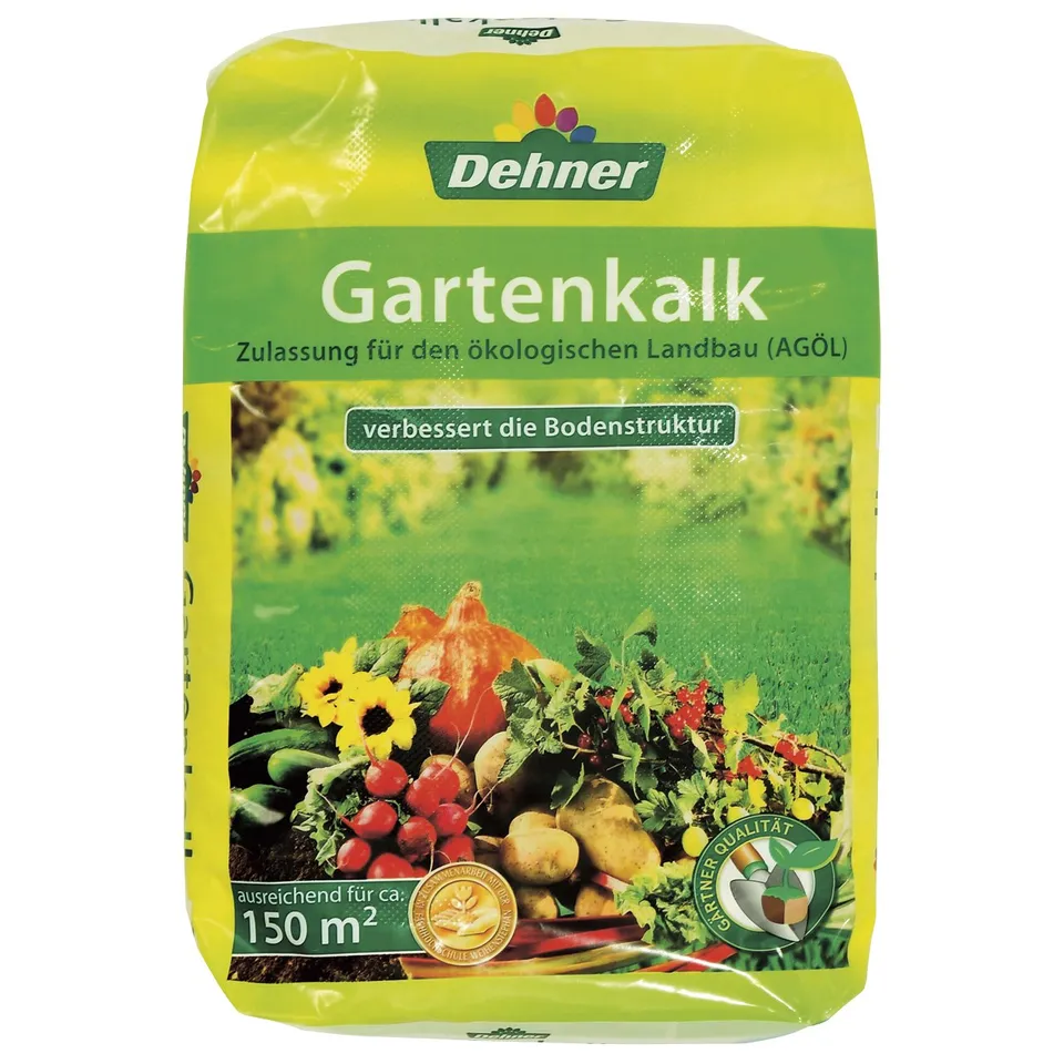 Dehner Gartenkalk 20kg für 150qm kohlensauer