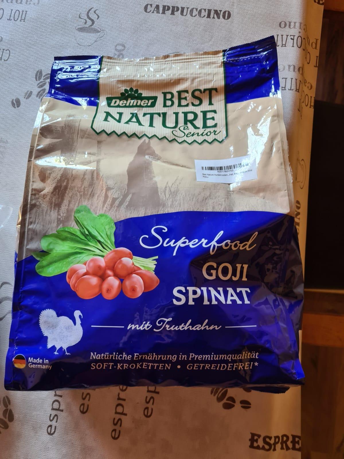 Dehner Best Nature Senior Trockenfutter Truthahn Goji 4 kg