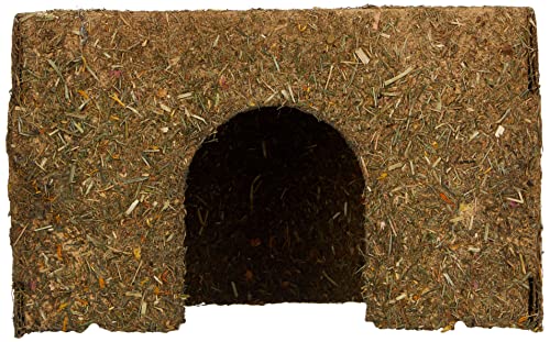 Dehner Premium Lovely Blüten-Heuhaus 300g Nager Snack