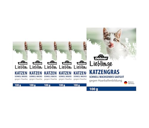 Dehner Lieblinge Katzengras Saatgut 6x100g 600g
