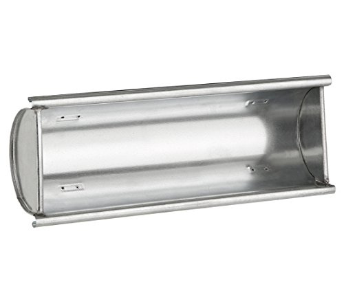 Dehner Dachrinne Pflanzgefäß verzinkt 60 cm silber Blumenkasten