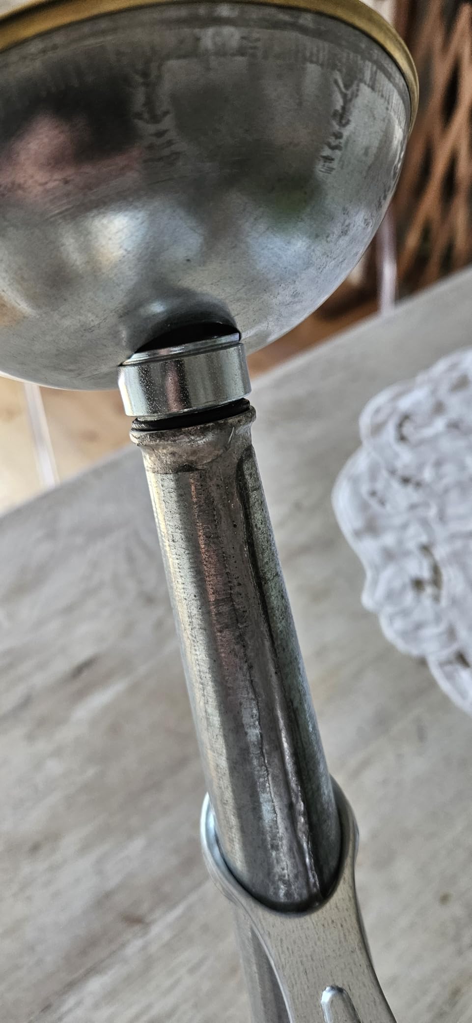 Dehner Gießkanne nostalgisch Blech 9l verzinkt silber