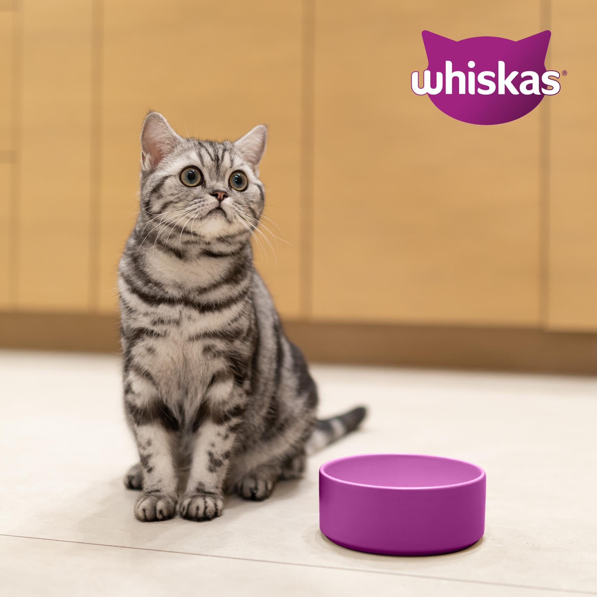 Whiskas Classic Senior Trockenfutter Huhn 4x1,9kg 7+