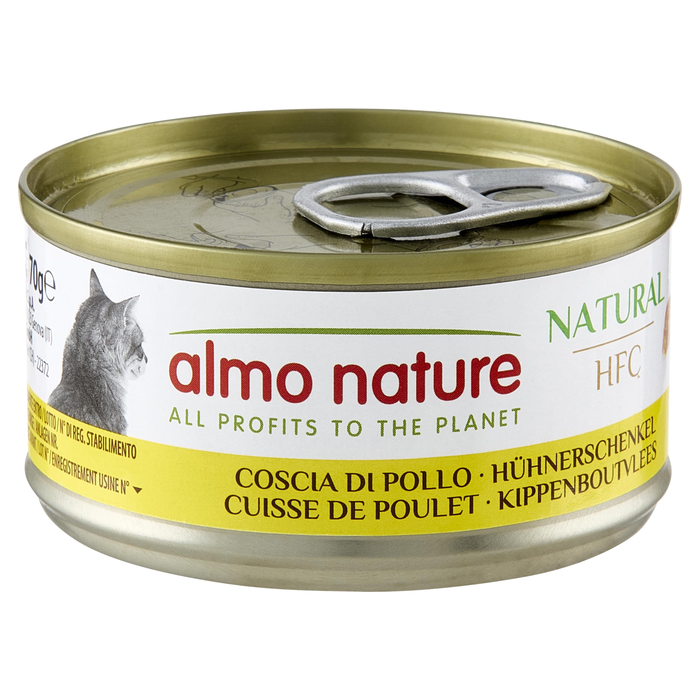 Almo Nature HFC Natural Nassfutter Thunfisch Huhn Käse 24x150g