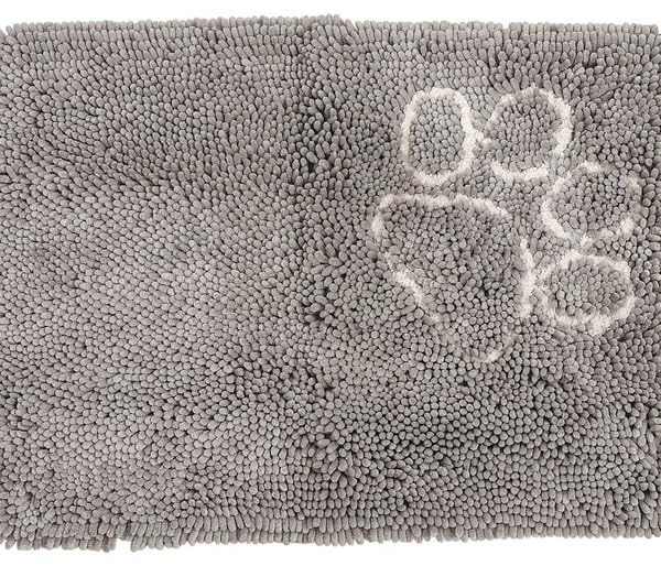 Dehner Lovely Snuggy Hundematte Polyester 61x46 cm grau