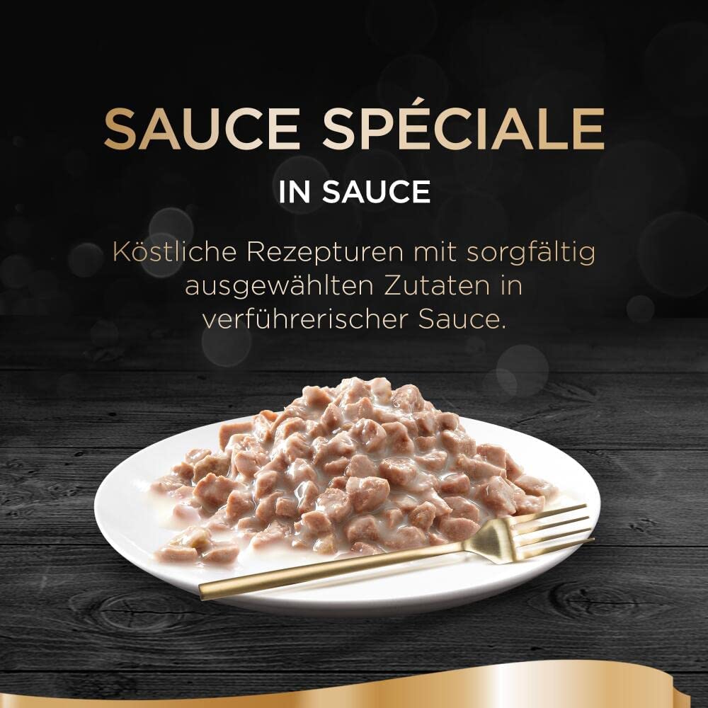 Sheba Sauce Spéciale Pute Nassfutter 22x85g helle Sauce