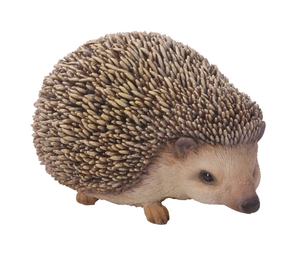 Dehner Premium Lovely Igel Dekofigur braun 14 cm wetterbeständig