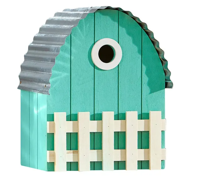 Dehner Natura Nistkasten Malmö 30mm Holz blau