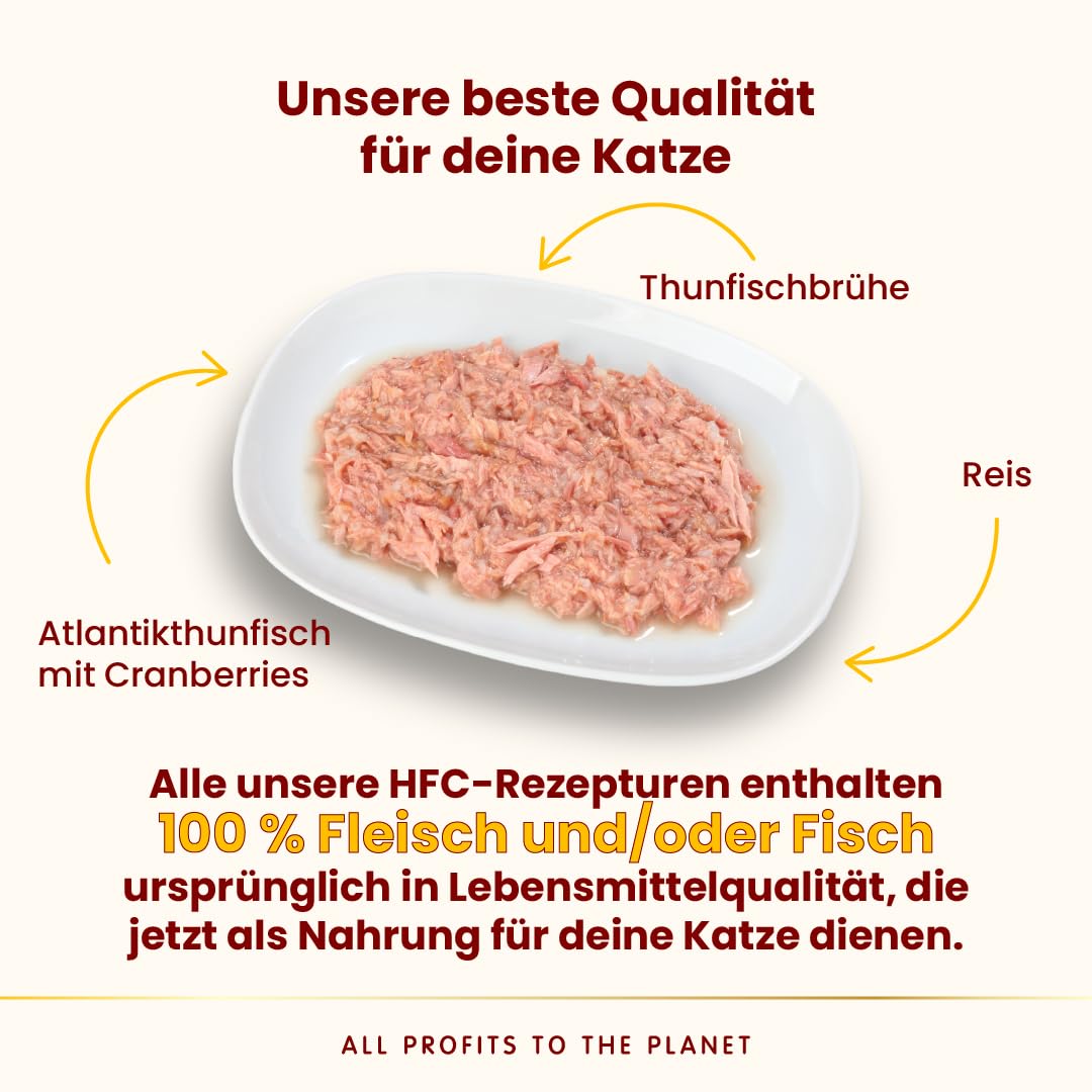 Almo Nature HFC Urinary Help Nassfutter Thunfisch 24x50g Cranberry