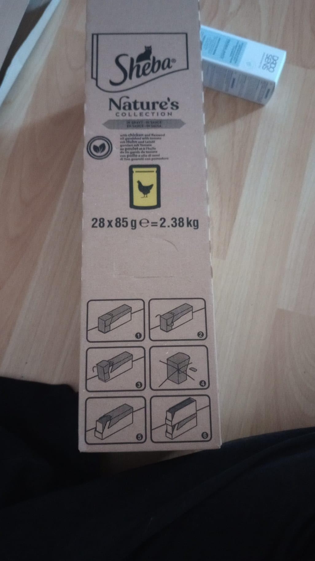 Sheba Nature's Collection Nassfutter Huhn 28x85g Sauce natürlich