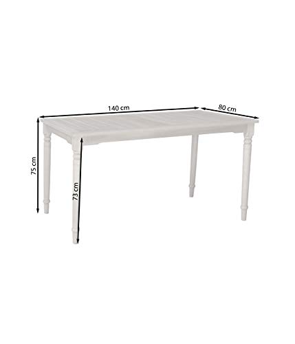 Dehner Premium Lovely Samoa Gartentisch Akazie natur 140x75x80 cm