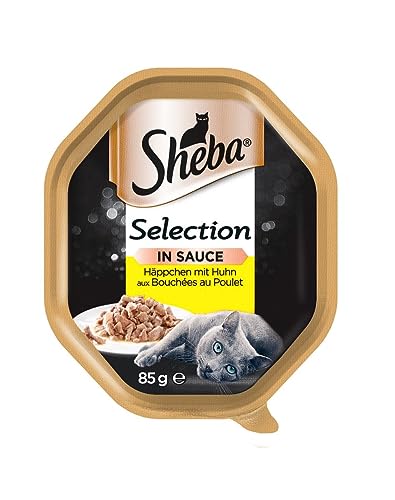 Sheba Selection in Sauce Nassfutter Huhn 22x85g